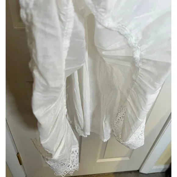 NWT AQUA Sundress Cotton Lined Flowy Dress XL Bloomindales - Picture 11 of 12